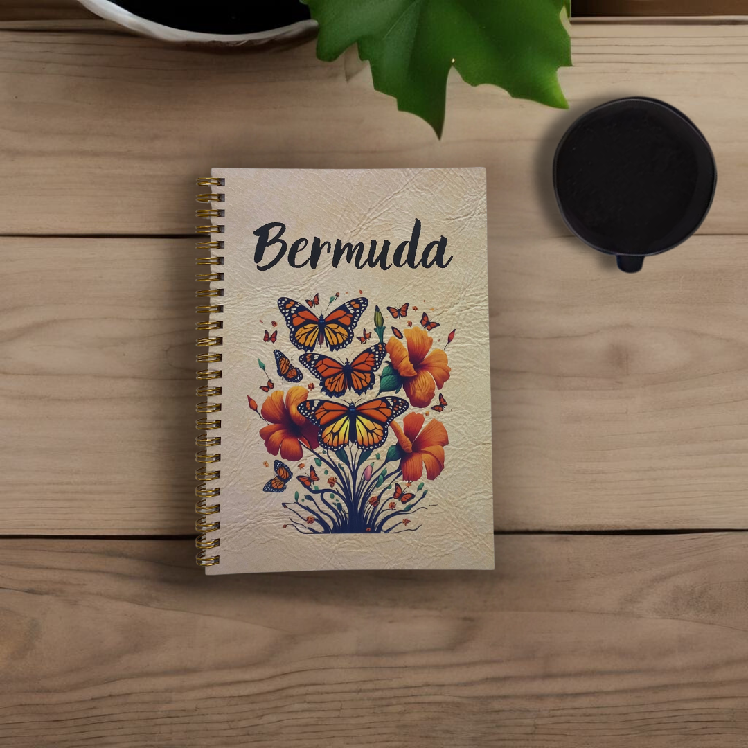 Monarch Butterfly and Hibiscus Tree Journal