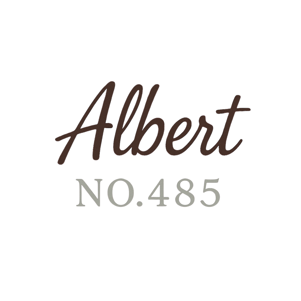 Albert NO.485 original-logotyp