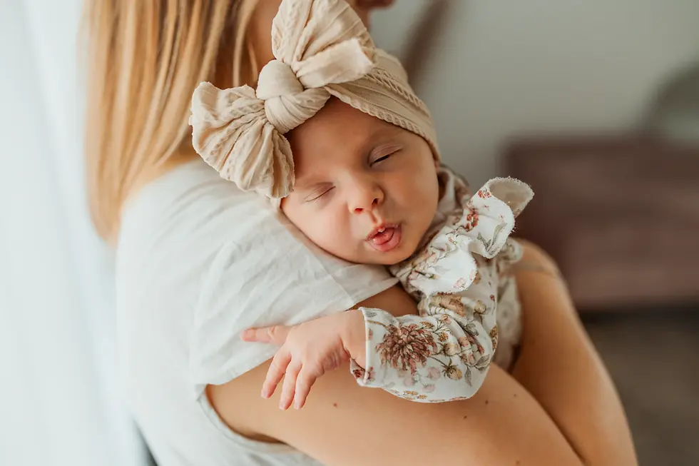 Sesja noworodkowa w domu Warszawa