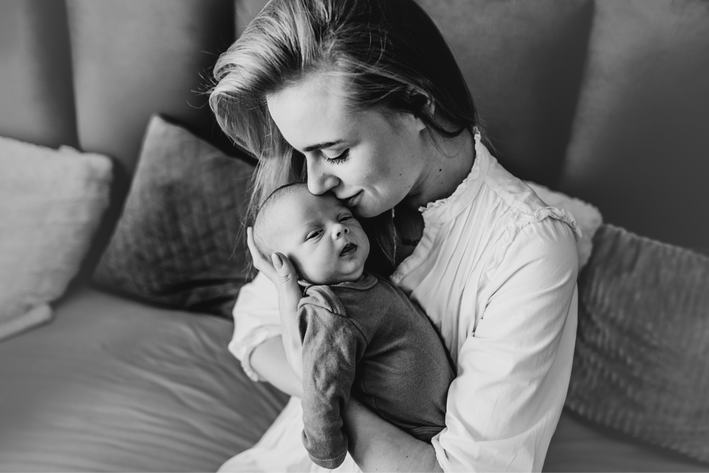 Sesja noworodkowa w domu Warszawa