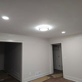 Recessed lighting added by Local Electrician