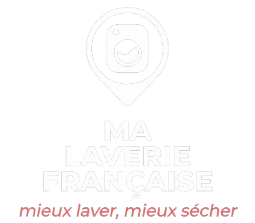 logo ma laverie française logotype bleu blanc rouge