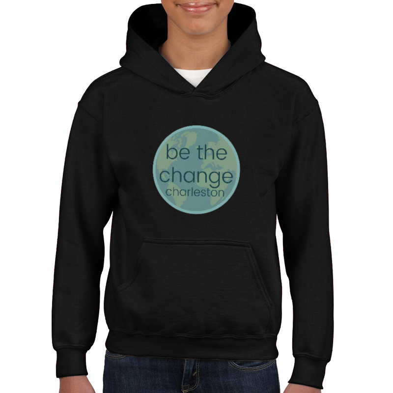 Miniatura: Youth Unisex Heavy Blend Hoodie-BTC Logo