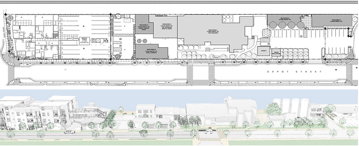 The Granary floor blueprint