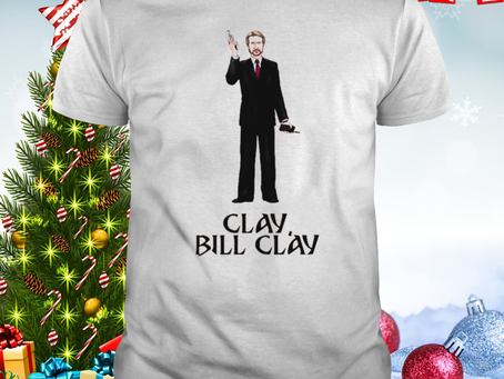 Clay Bill Clay Christmas shirt