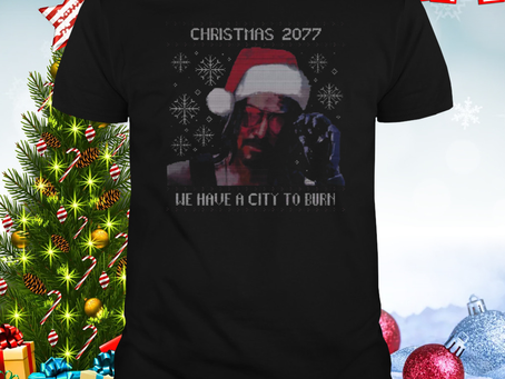 Christmas 2077 Keanu Reeves shirt