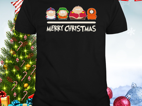 Christmas Characters South Park shirt