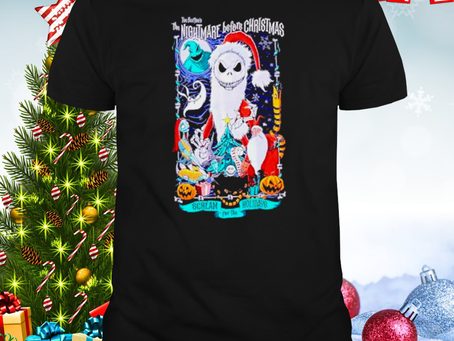 The nightmare before Christmas holiday shirt