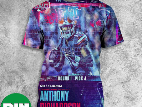 Anthony Richardson To The Indianapolis Colts NFL Draft 2023 All Over Print Shirt