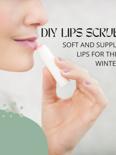 DIY Lip Scrubs for Soft and Supple Lips This Winter