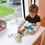 Miniature : puzzle contour, puzzle cigogne, jouets en bois, jouets de léa, puzzle scratch