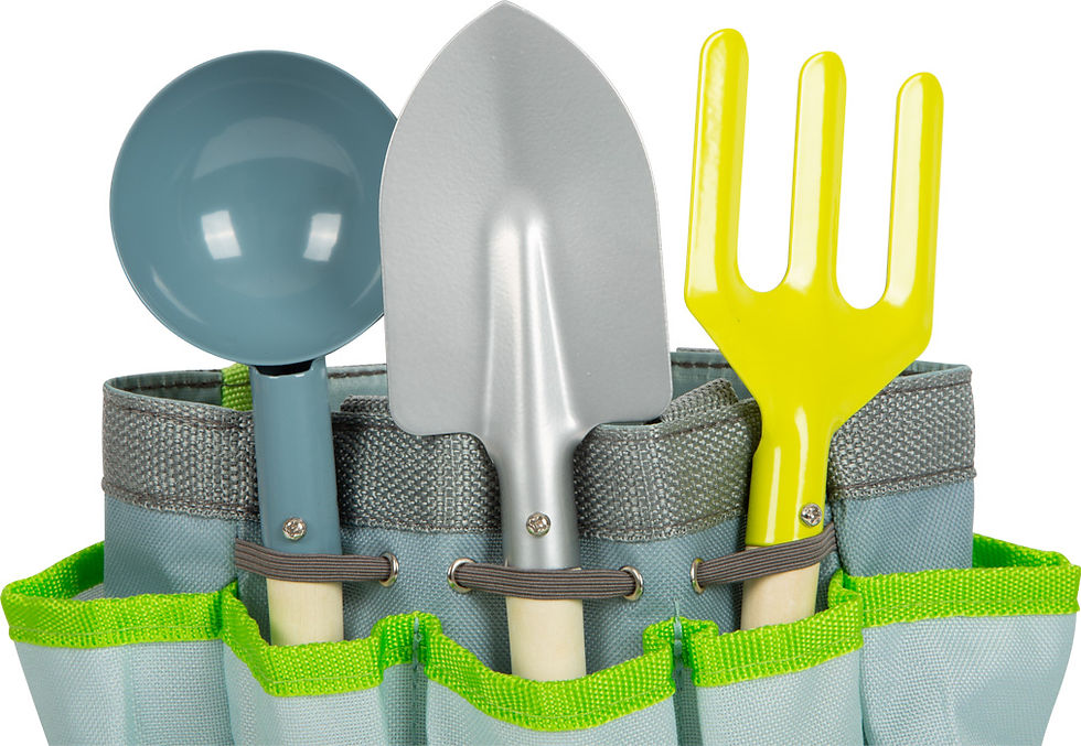 Miniature : Sac pour le jardin avec outils de jardinage