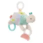 Tortue d’activités Fehn pour bébé avec anneau de dentition et jouets sensoriels