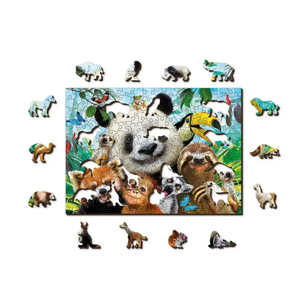 puzzle en bois, puzzle 200 pièces, jouet en bois, jouets de léa