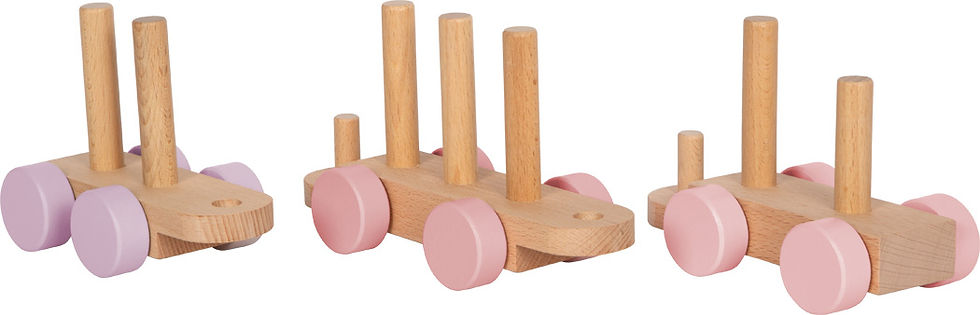 Miniature : train en bois, jouets en bois, jouets de léa