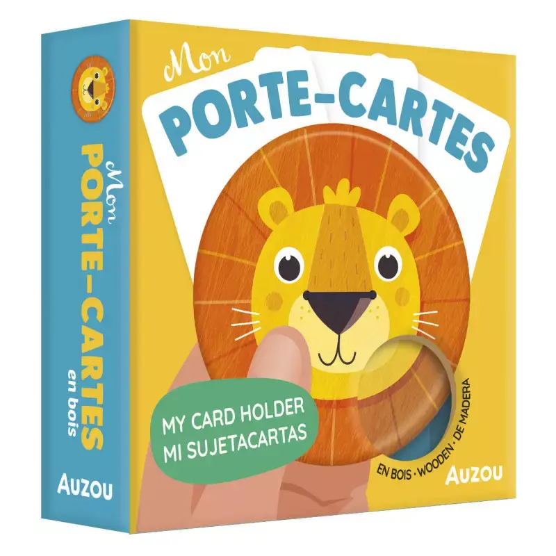 porte-cartes, porte-cartes en bois, jouet en bois, jouets de léa