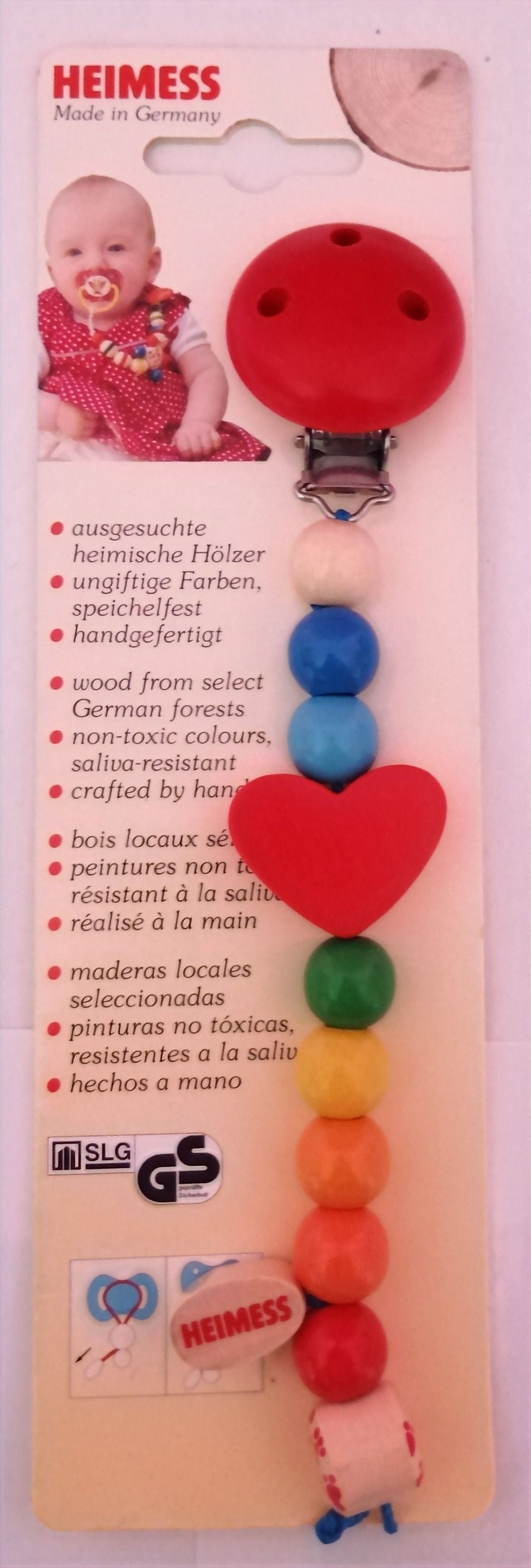 Miniature : Attache tétine personnages et choses