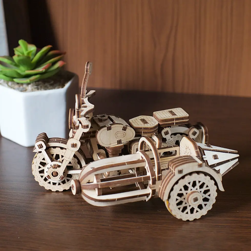 Miniature : moto volante de Hagrid, Harry Potter, maquette Harry Potter, jouet en bois, jouets de léa