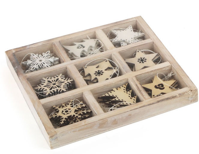 Miniature : Déco à suspendre « Merry Christmas » - Lot de 36