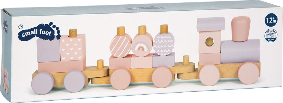 Miniature : train en bois, jouets en bois, jouets de léa