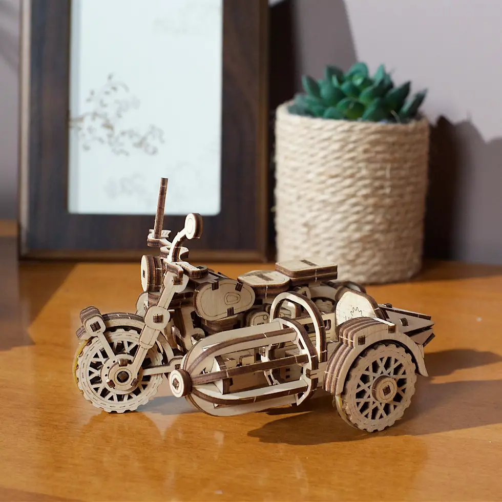 Miniature : moto volante de Hagrid, Harry Potter, maquette Harry Potter, jouet en bois, jouets de léa