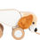 Miniature : chien à tirer en bois, jouet à tirer en bois, jouets en bois, jouets de léa