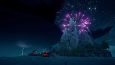 Fireworks and Lightning over Plunder