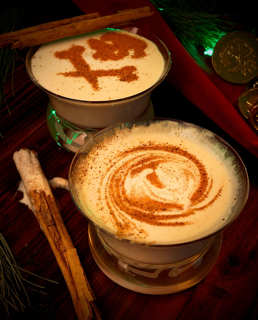 Cinnamon sticks make great swizzlers.