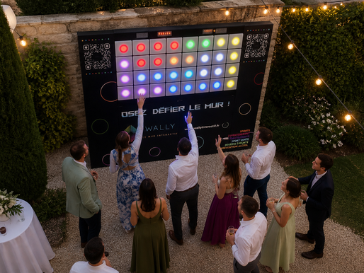 La meilleure animation pour les mariages avec WALLY | Le Mur Interactif