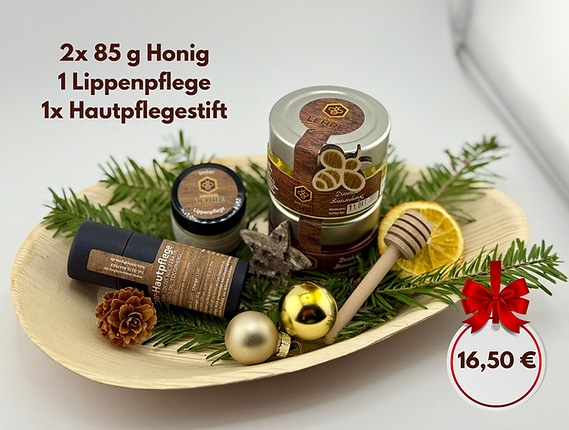 2x 85 g Honig 1 Lippenpflege 1x Hautpflegestift.png