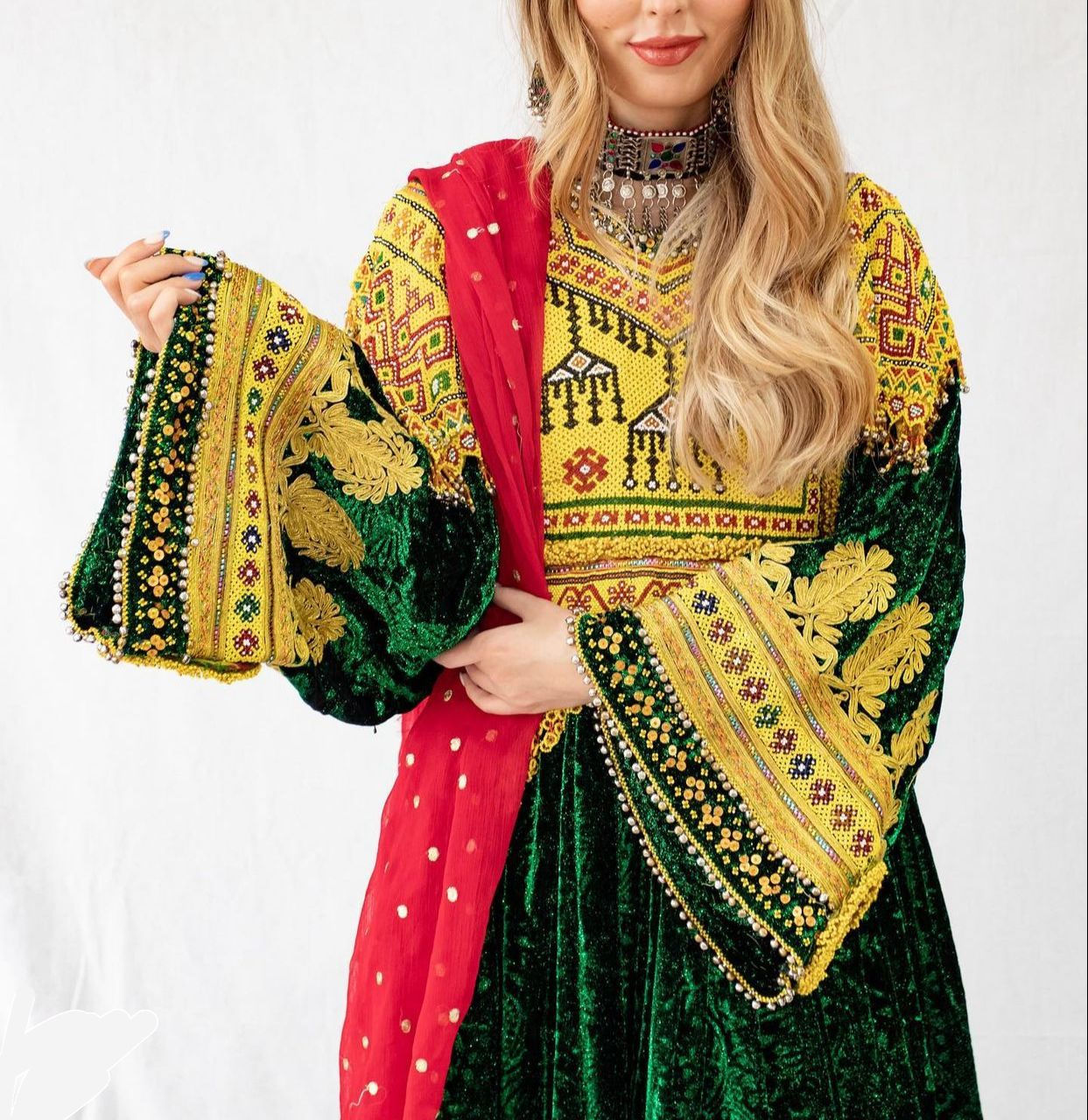 shimmry/glittery velvet dress