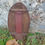 Thumbnail: Vintage Oval Bevelled Art Deco Frameless Mirror with Original Chain