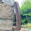 Thumbnail: Vintage Oval Bevelled Art Deco Frameless Mirror with Original Chain