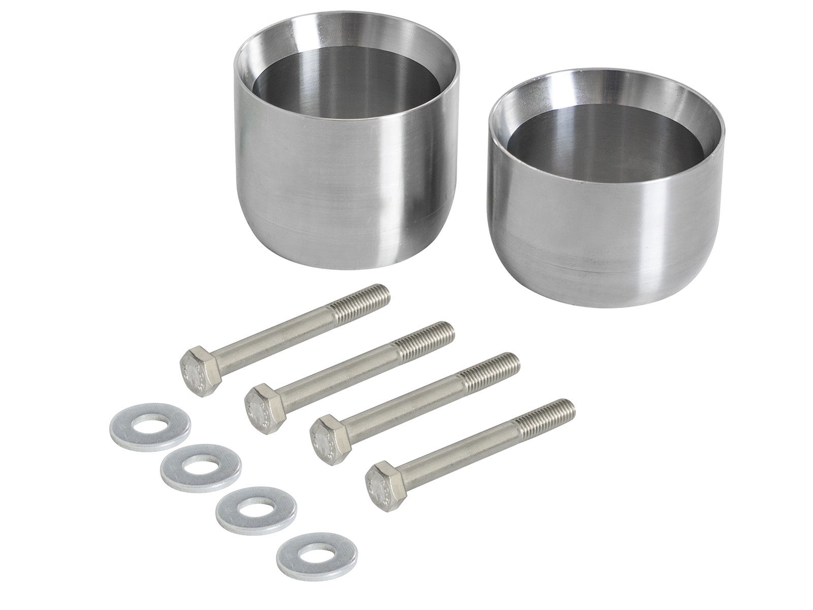 Jeep Wrangler V6 3.8L (JK) 07-11 - 304 Stainless Steel Exhaust Spacer Kit