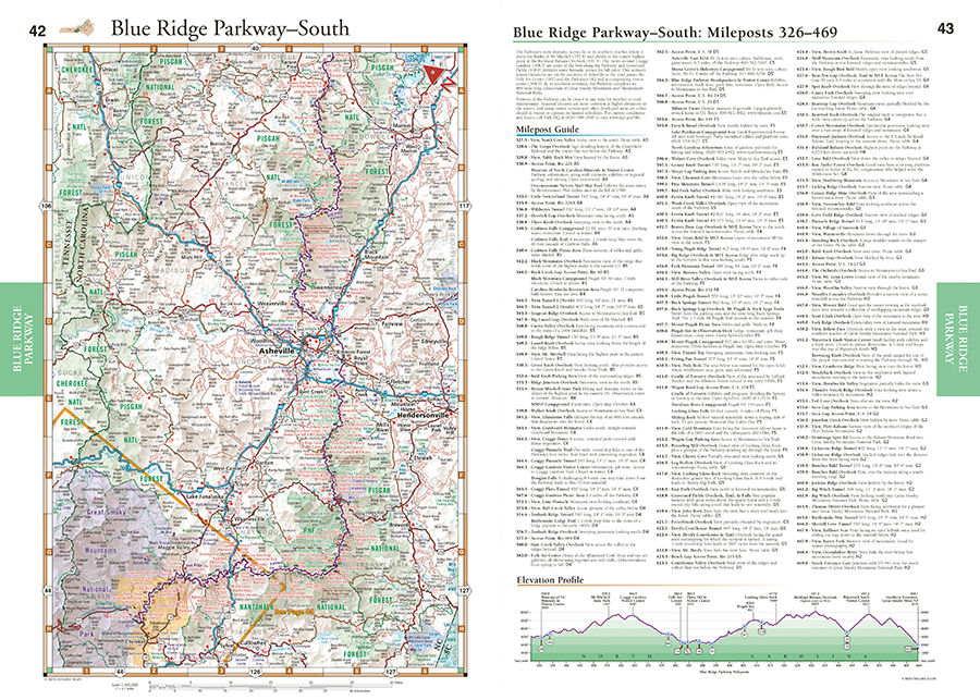 Thumbnail: Southern Appalachians Road & Recreation Atlas - By Benchmark