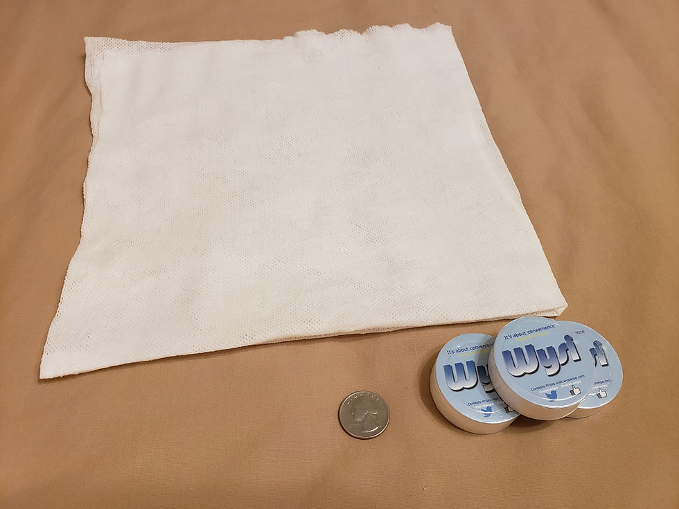 Thumbnail: Wysi® wipes Compostable Cloth  - 10 pieces