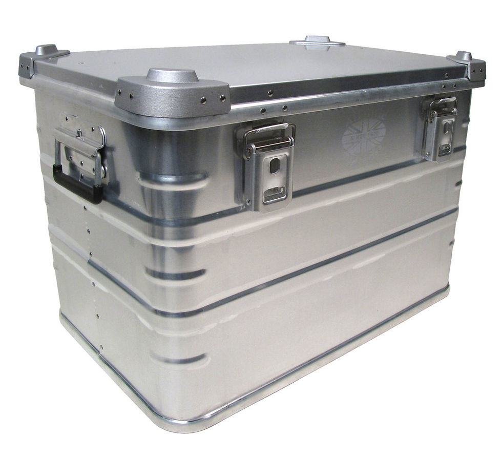 70-Liter Overland Aluminum Travel And Storage Case - by Atlantic British