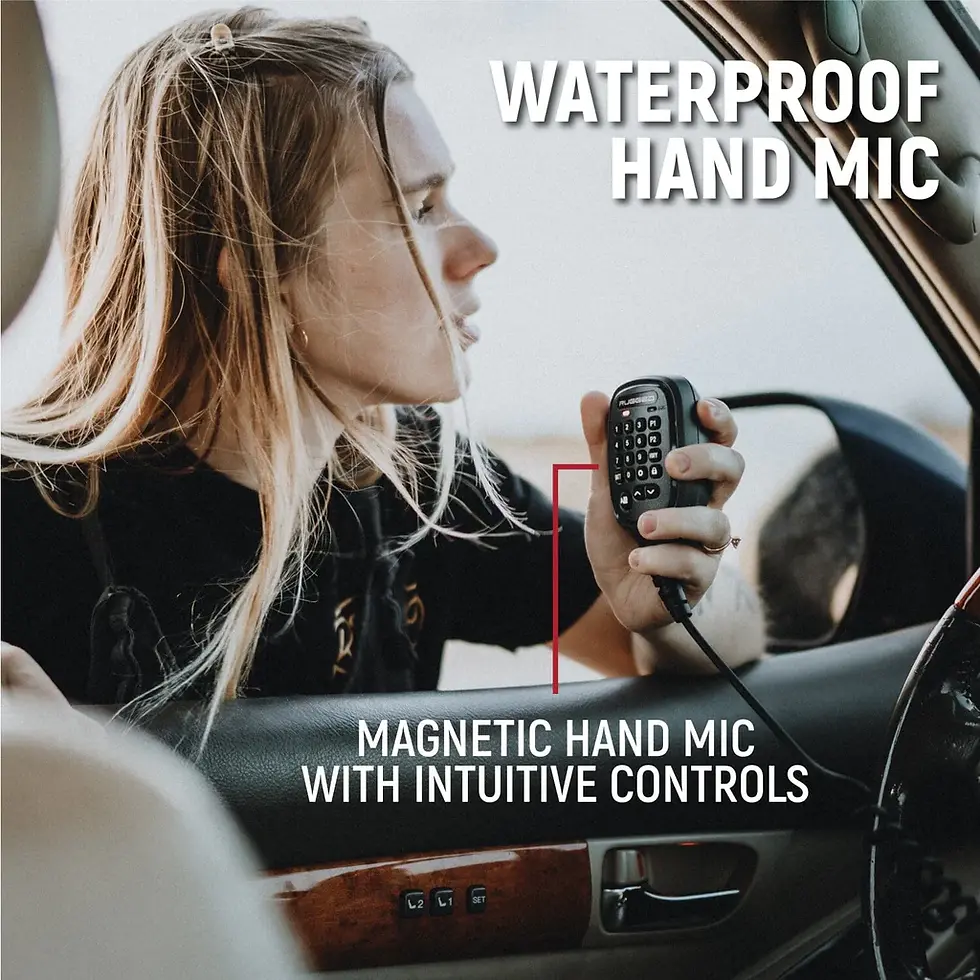 Thumbnail: Rugged G1 ADVENTURE SERIES Waterproof GMRS Mobile Radio with Antenna