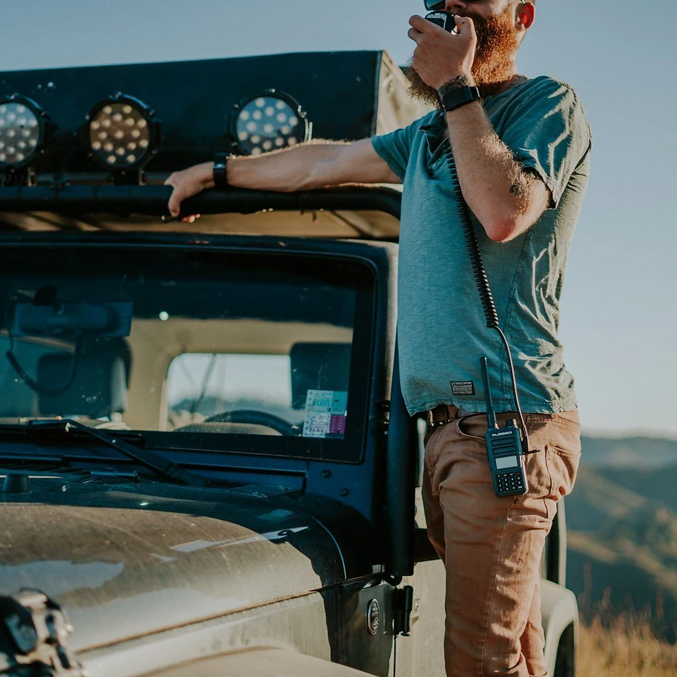 Thumbnail: Rugged GMR2 GMRS/FRS with Hand Mic