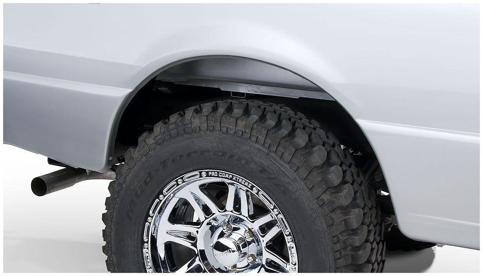 Thumbnail: Extend-A-Fender Front & Rear Fender Flare for Ford Ranger 93-11 - By Bushwacker