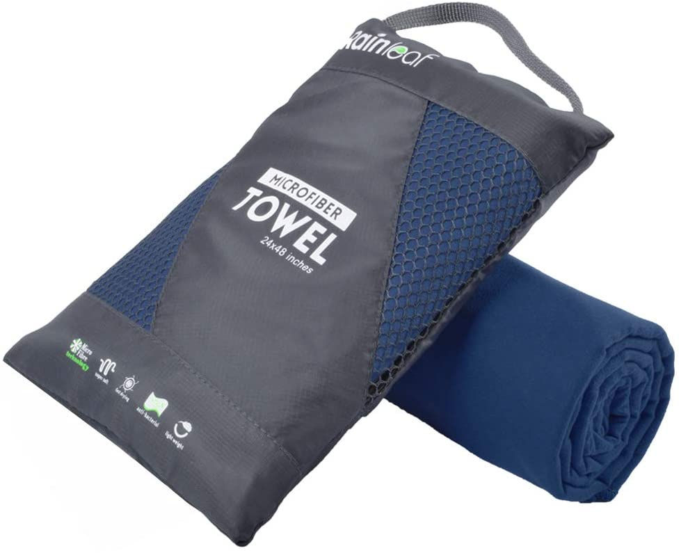 Microfiber Towels - Navy Blue