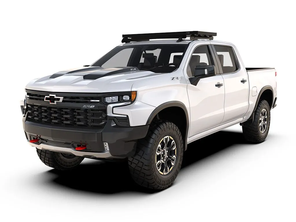 Chevy Silverado (13-Current) Slimline II Cab Over Camper Roof Rack | 12 ...