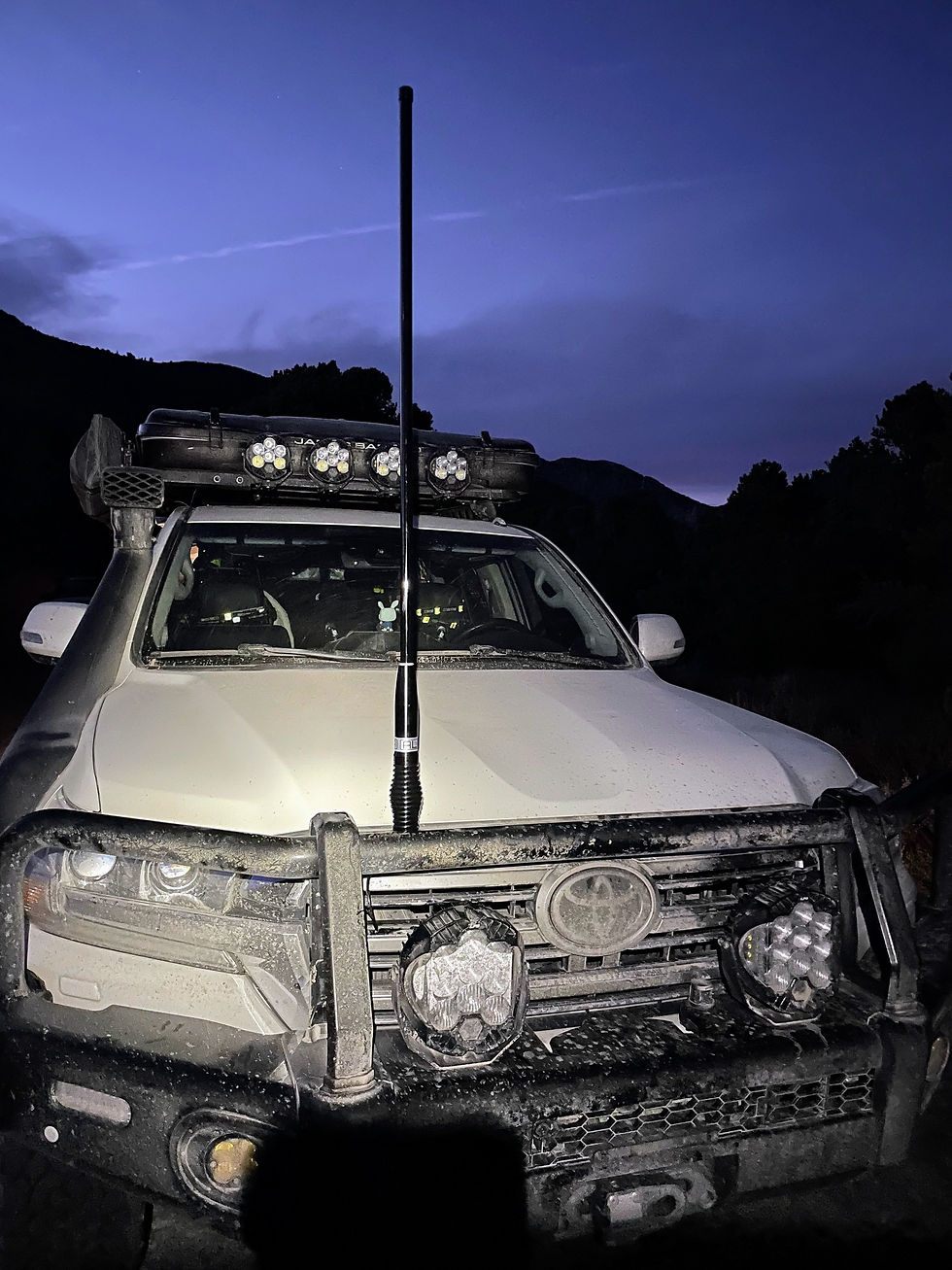 GMRS Rugged Mobile Radome Antenna 6dBi 42" length UHF