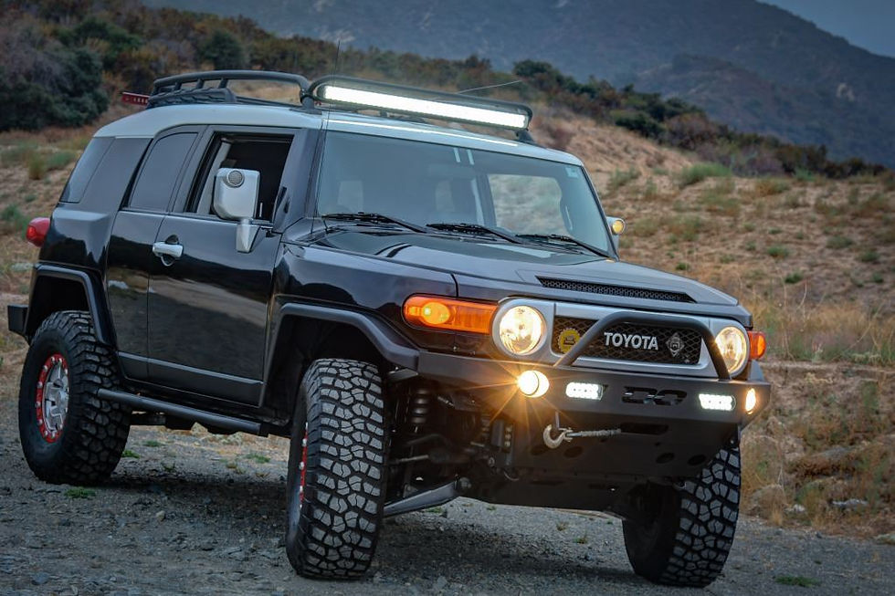 Thumbnail: FJ Cruiser (07-14) - Single Hoop Front Bumper  by DEMELLO
