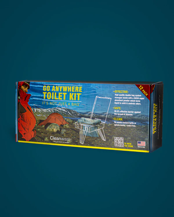 The Original WAG BAG® ~ GO Anywhere Portable Toilet