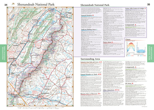 Thumbnail: Southern Appalachians Road & Recreation Atlas - By Benchmark