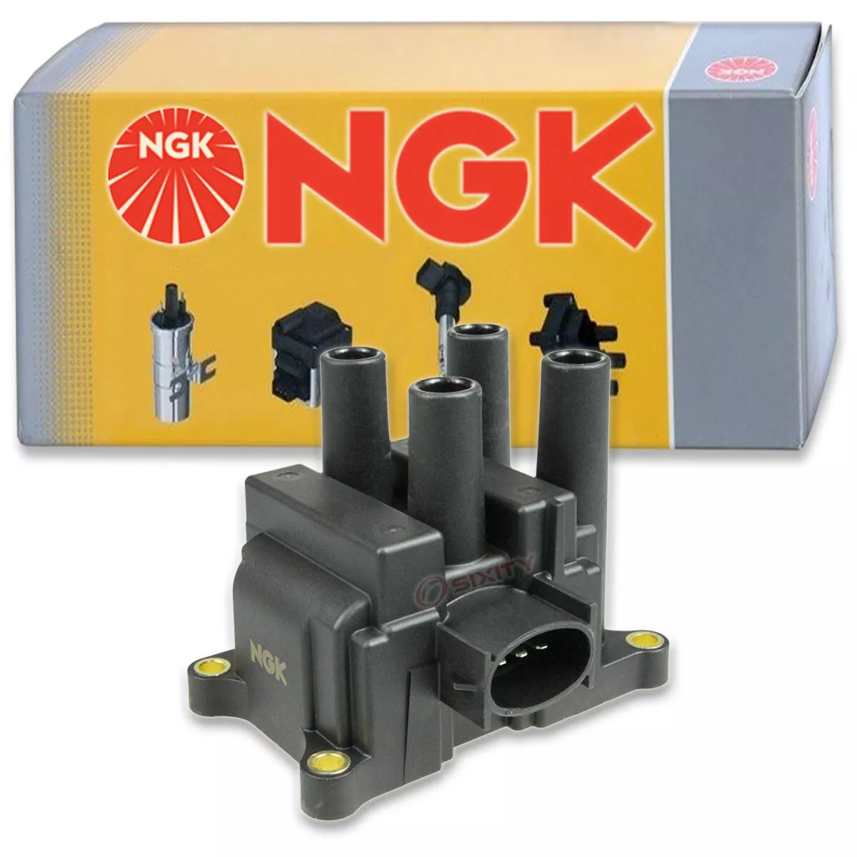 Ford Ranger 2.3L (0111) ‎NGK DIS Ignition Coil 12° North Industries