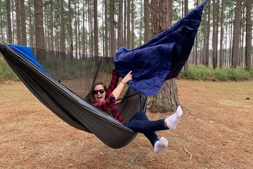 Lay-flat Pinnacle 180 Hammock (orange 