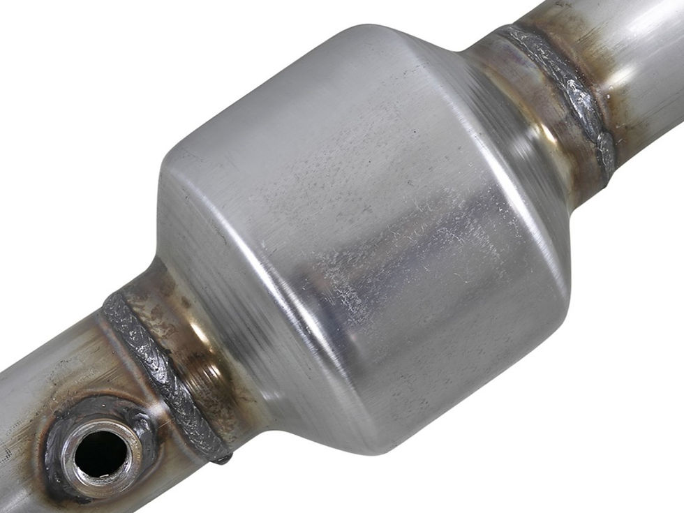 Thumbnail: Toyota Tacoma 16-17 -  Twisted Steel Down Pipe 2.5" to 2.25" 409 SS W/Cat