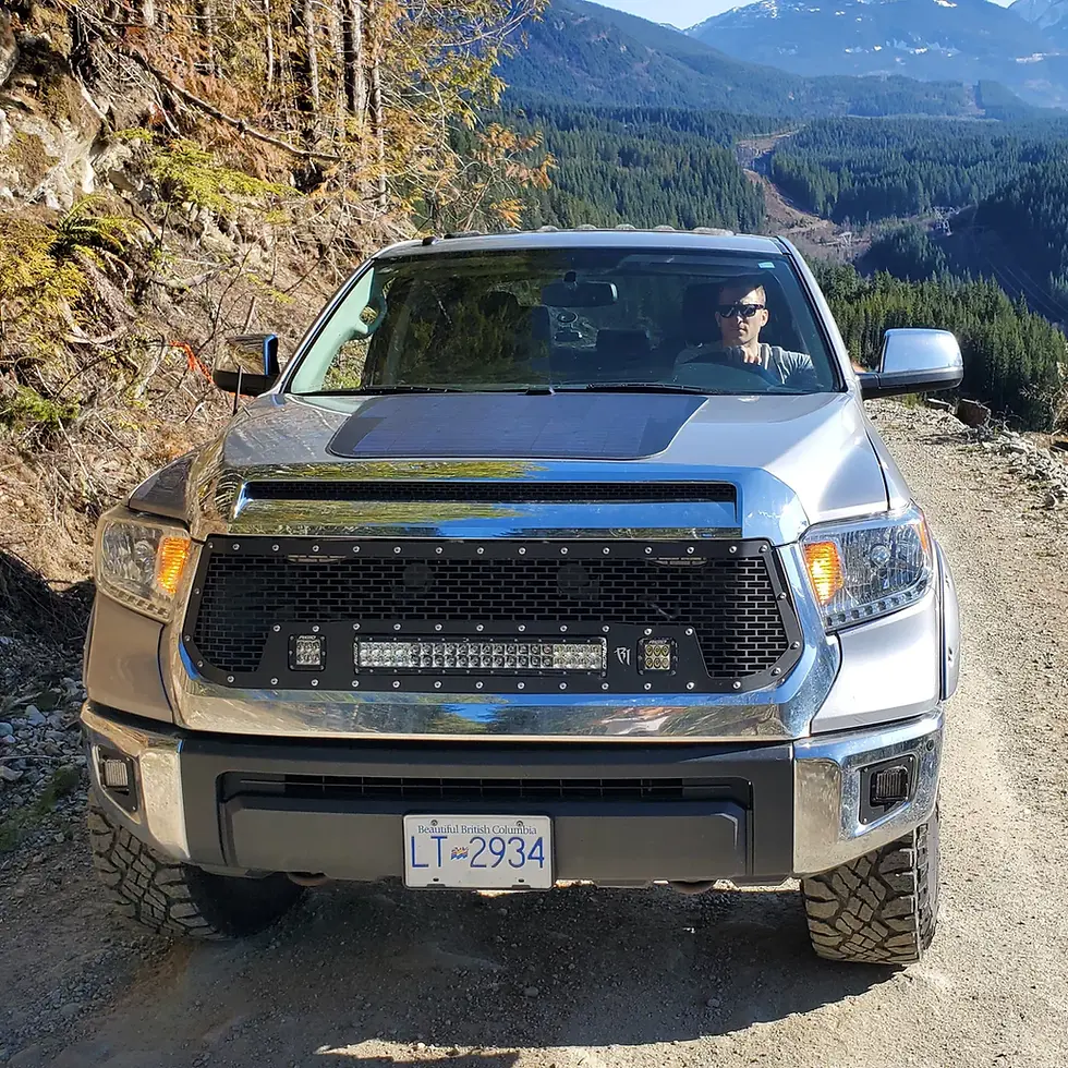 Thumbnail: Toyota Tundra 1st/2nd Gen VSS System™ - 90 Watt Hood Solar Panel